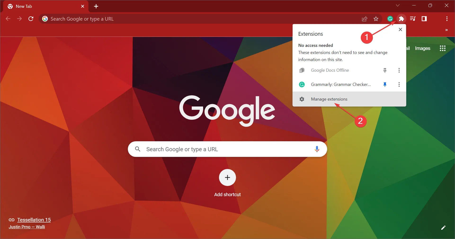 Google移除外掛程式