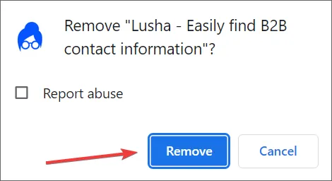 Google移除外掛程式