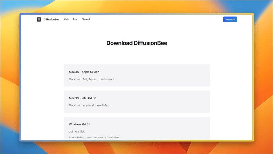 Mac上安裝Stable Diffusion