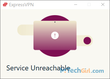 ExpressVPN安裝時無法提供服務